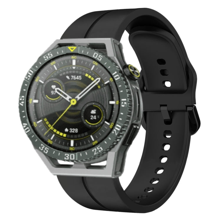 Cinturino in silicone con anello da 22 mm, For Huawei Watch Buds, For Huawei Watch GT 3 SE