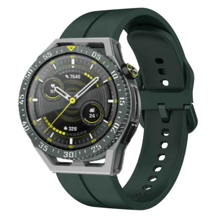 Cinturino in silicone con anello da 22 mm, For Huawei Watch Buds, For Huawei Watch GT 3 SE