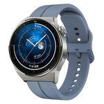 Cinturino in silicone con anello da 22 mm, For Huawei Watch GT3 Pro 46mm, For Huawei Watch GT3 46mm