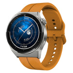 Cinturino in silicone con anello da 22 mm, For Huawei Watch GT3 Pro 46mm, For Huawei Watch GT3 46mm