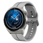 Cinturino in silicone con anello da 22 mm, For Huawei Watch GT3 Pro 46mm, For Huawei Watch GT3 46mm