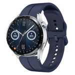 Cinturino in silicone con anello da 22 mm, For Huawei Watch GT3 Pro 46mm, For Huawei Watch GT3 46mm