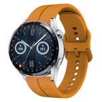 Cinturino in silicone con anello da 22 mm, For Huawei Watch GT3 Pro 46mm, For Huawei Watch GT3 46mm