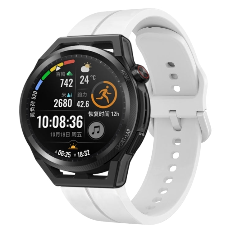 Cinturino in silicone con anello da 22 mm, For Huawei Watch GT Runner, For Huawei Watch 3 Pro New
