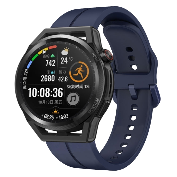 Cinturino in silicone con anello da 22 mm, For Huawei Watch GT Runner, For Huawei Watch 3 Pro New