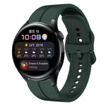 Cinturino in silicone con anello da 22 mm, For Huawei Watch 3, For Huawei Watch 3 Pro