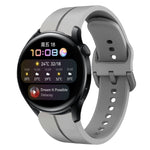 Cinturino in silicone con anello da 22 mm, For Huawei Watch 3, For Huawei Watch 3 Pro