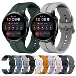 Cinturino in silicone con anello da 22 mm, For Huawei Watch 3, For Huawei Watch 3 Pro