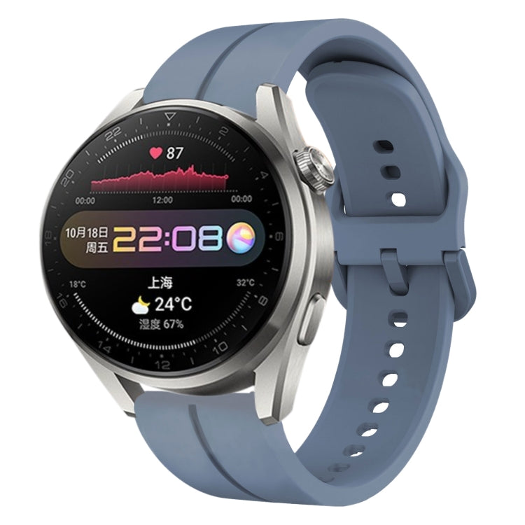 Cinturino in silicone con anello da 22 mm, For Huawei Watch 3, For Huawei Watch 3 Pro