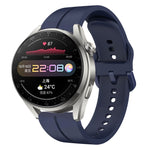 Cinturino in silicone con anello da 22 mm, For Huawei Watch 3, For Huawei Watch 3 Pro