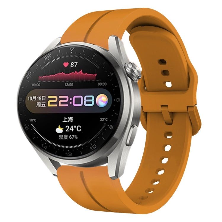 Cinturino in silicone con anello da 22 mm, For Huawei Watch 3, For Huawei Watch 3 Pro