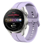 Cinturino in silicone con anello da 22 mm, For Huawei Watch 3, For Huawei Watch 3 Pro