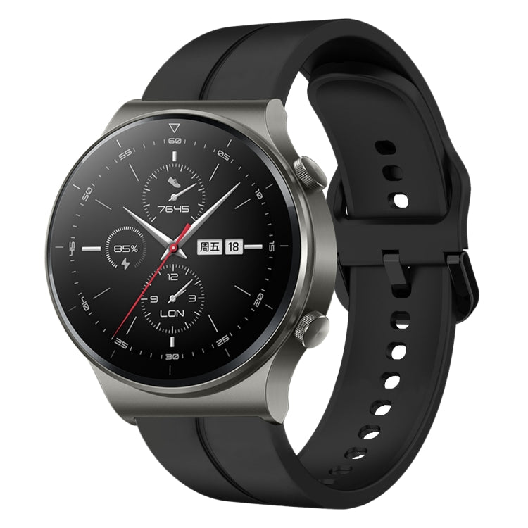 Cinturino in silicone con anello da 22 mm, For Huawei GT2 Pro, For Huawei Watch GT 2E