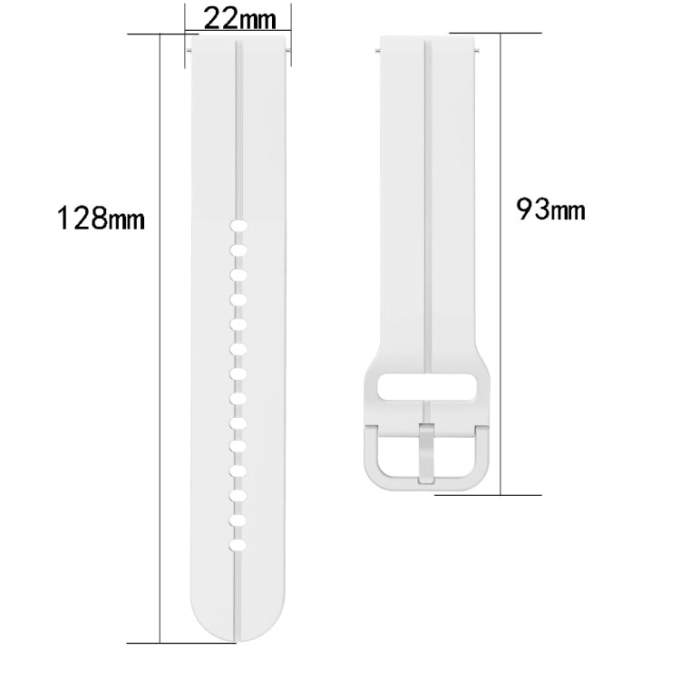 Cinturino in silicone con anello da 22 mm, For Huawei GT2 Pro, For Huawei Watch GT 2E