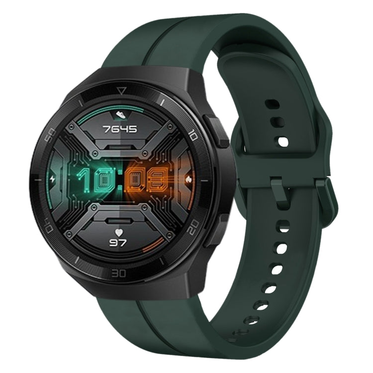 Cinturino in silicone con anello da 22 mm, For Huawei GT2 Pro, For Huawei Watch GT 2E
