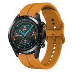 Cinturino in silicone con anello da 22 mm, For Huawei GT2 46mm, For Honor Watch GS 3