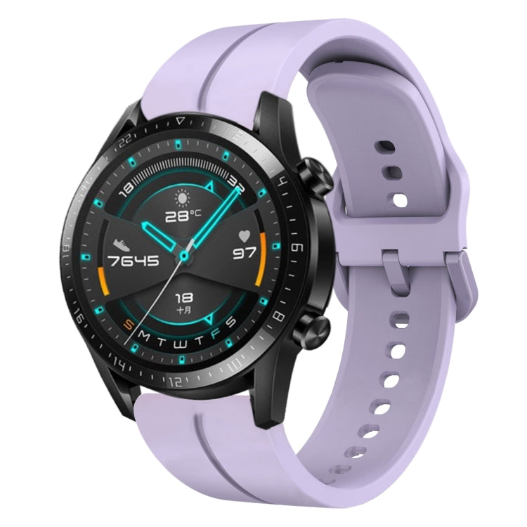 Cinturino in silicone con anello da 22 mm, For Huawei GT2 46mm, For Honor Watch GS 3