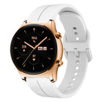 Cinturino in silicone con anello da 22 mm, For Huawei GT2 46mm, For Honor Watch GS 3
