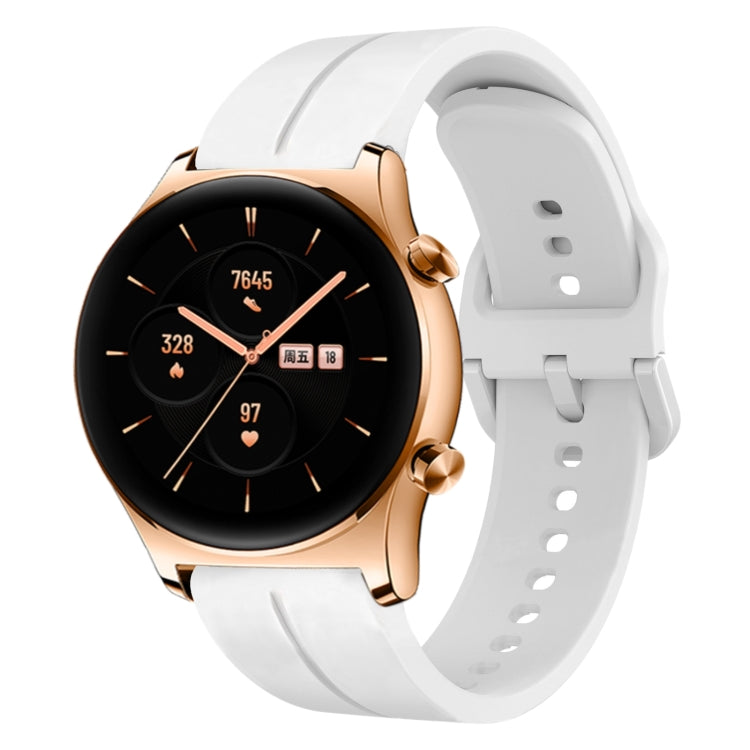 Cinturino in silicone con anello da 22 mm, For Huawei GT2 46mm, For Honor Watch GS 3