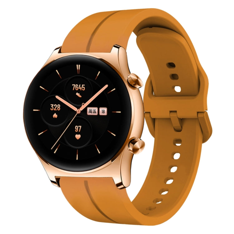 Cinturino in silicone con anello da 22 mm, For Huawei GT2 46mm, For Honor Watch GS 3
