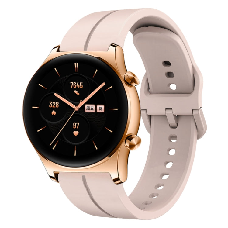 Cinturino in silicone con anello da 22 mm, For Huawei GT2 46mm, For Honor Watch GS 3