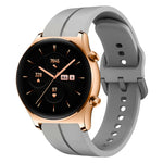 Cinturino in silicone con anello da 22 mm, For Huawei GT2 46mm, For Honor Watch GS 3
