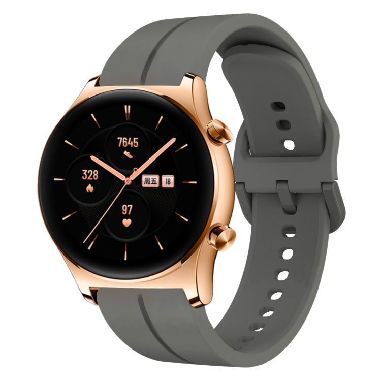 Cinturino in silicone con anello da 22 mm, For Huawei GT2 46mm, For Honor Watch GS 3