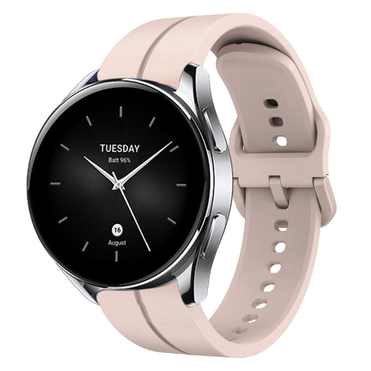 Cinturino in silicone con anello da 22 mm, For Xiaomi MI Watch S2, For Xiaomi MI Watch S1