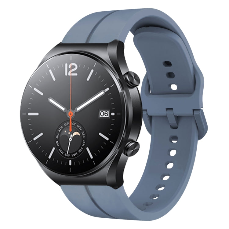 Cinturino in silicone con anello da 22 mm, For Xiaomi MI Watch S2, For Xiaomi MI Watch S1