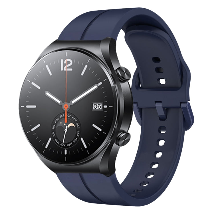 Cinturino in silicone con anello da 22 mm, For Xiaomi MI Watch S2, For Xiaomi MI Watch S1