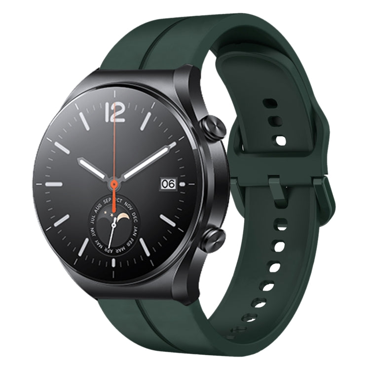 Cinturino in silicone con anello da 22 mm, For Xiaomi MI Watch S2, For Xiaomi MI Watch S1
