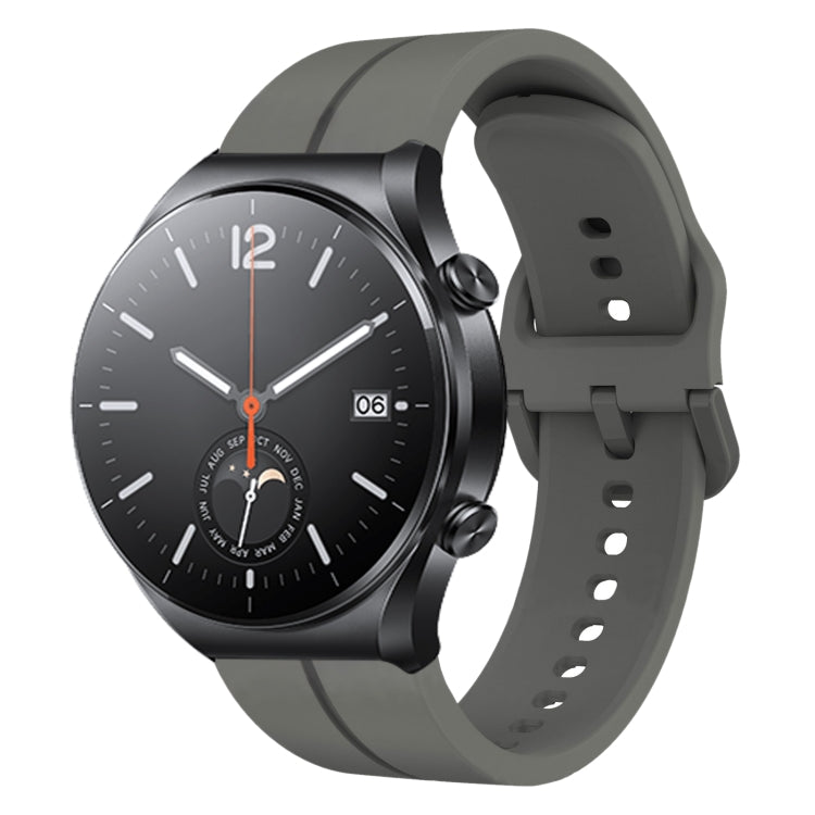 Cinturino in silicone con anello da 22 mm, For Xiaomi MI Watch S2, For Xiaomi MI Watch S1