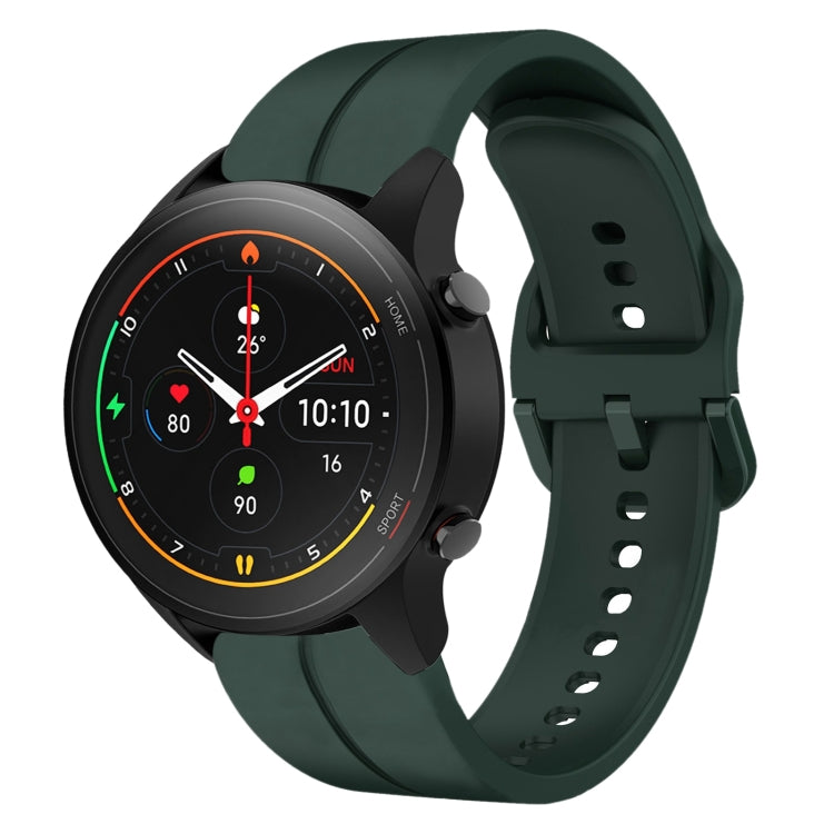 Cinturino in silicone con anello da 22 mm, For Xiaomi MI Watch S1 Pro, For Xiaomi MI Watch Color 2