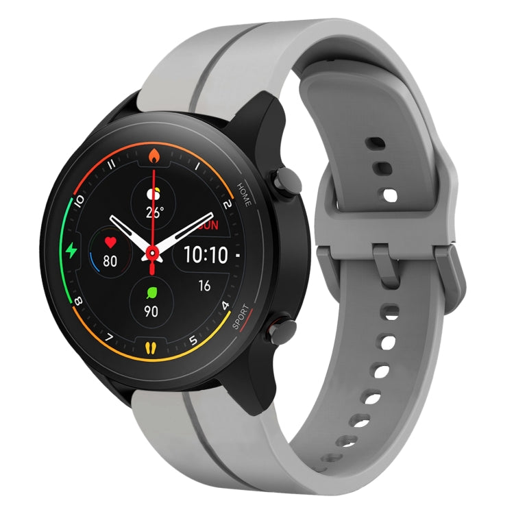 Cinturino in silicone con anello da 22 mm, For Xiaomi MI Watch S1 Pro, For Xiaomi MI Watch Color 2