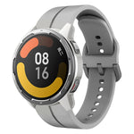 Cinturino in silicone con anello da 22 mm, For Xiaomi MI Watch S1 Pro, For Xiaomi MI Watch Color 2