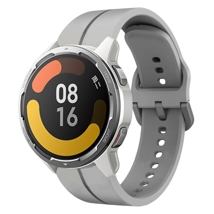 Cinturino in silicone con anello da 22 mm, For Xiaomi MI Watch S1 Pro, For Xiaomi MI Watch Color 2