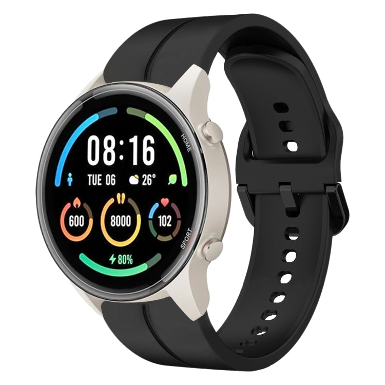 Cinturino in silicone con anello da 22 mm, For Xiaomi MI Watch Sport, For Xiaomi MI Watch Color