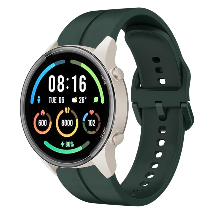 Cinturino in silicone con anello da 22 mm, For Xiaomi MI Watch Sport, For Xiaomi MI Watch Color