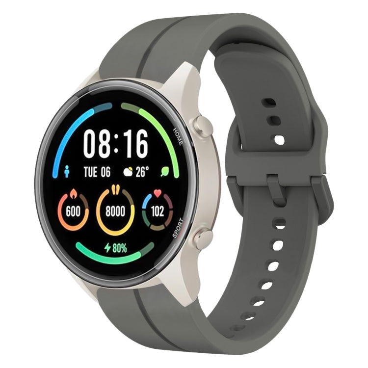 Cinturino in silicone con anello da 22 mm, For Xiaomi MI Watch Sport, For Xiaomi MI Watch Color