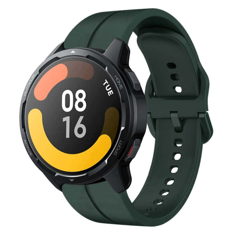Cinturino in silicone con anello da 22 mm, For Xiaomi MI Watch S1 Active, For Xiaomi Haylou RT2 LS10