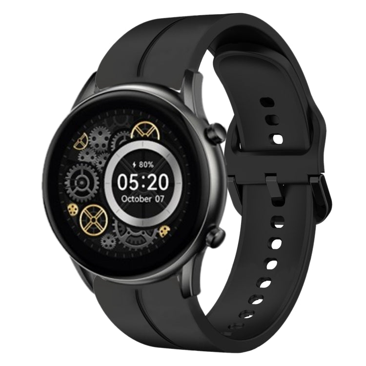 Cinturino in silicone con anello da 22 mm, For Xiaomi MI Watch S1 Active, For Xiaomi Haylou RT2 LS10