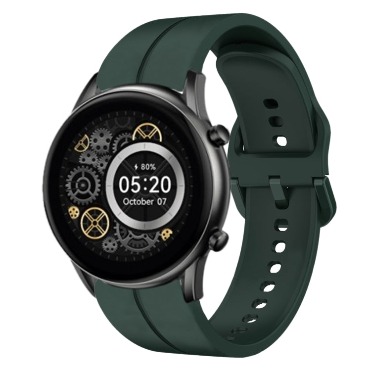 Cinturino in silicone con anello da 22 mm, For Xiaomi MI Watch S1 Active, For Xiaomi Haylou RT2 LS10