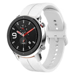 Cinturino in silicone con anello da 22 mm, For Amazfit GTR 4, For Amazfit GTR 4 Pro