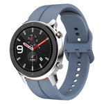Cinturino in silicone con anello da 22 mm, For Amazfit GTR 4, For Amazfit GTR 4 Pro