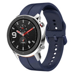 Cinturino in silicone con anello da 22 mm, For Amazfit GTR 4, For Amazfit GTR 4 Pro