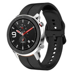 Cinturino in silicone con anello da 22 mm, For Amazfit GTR 4, For Amazfit GTR 4 Pro