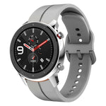 Cinturino in silicone con anello da 22 mm, For Amazfit GTR 4, For Amazfit GTR 4 Pro