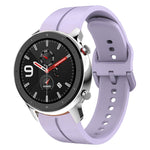 Cinturino in silicone con anello da 22 mm, For Amazfit GTR 4, For Amazfit GTR 4 Pro