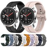 Cinturino in silicone con anello da 22 mm, For Amazfit GTR 4, For Amazfit GTR 4 Pro