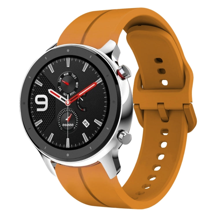 Cinturino in silicone con anello da 22 mm, For Amazfit GTR 4, For Amazfit GTR 4 Pro